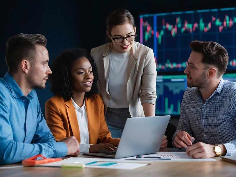 Equipo de Trade Signal asesorando